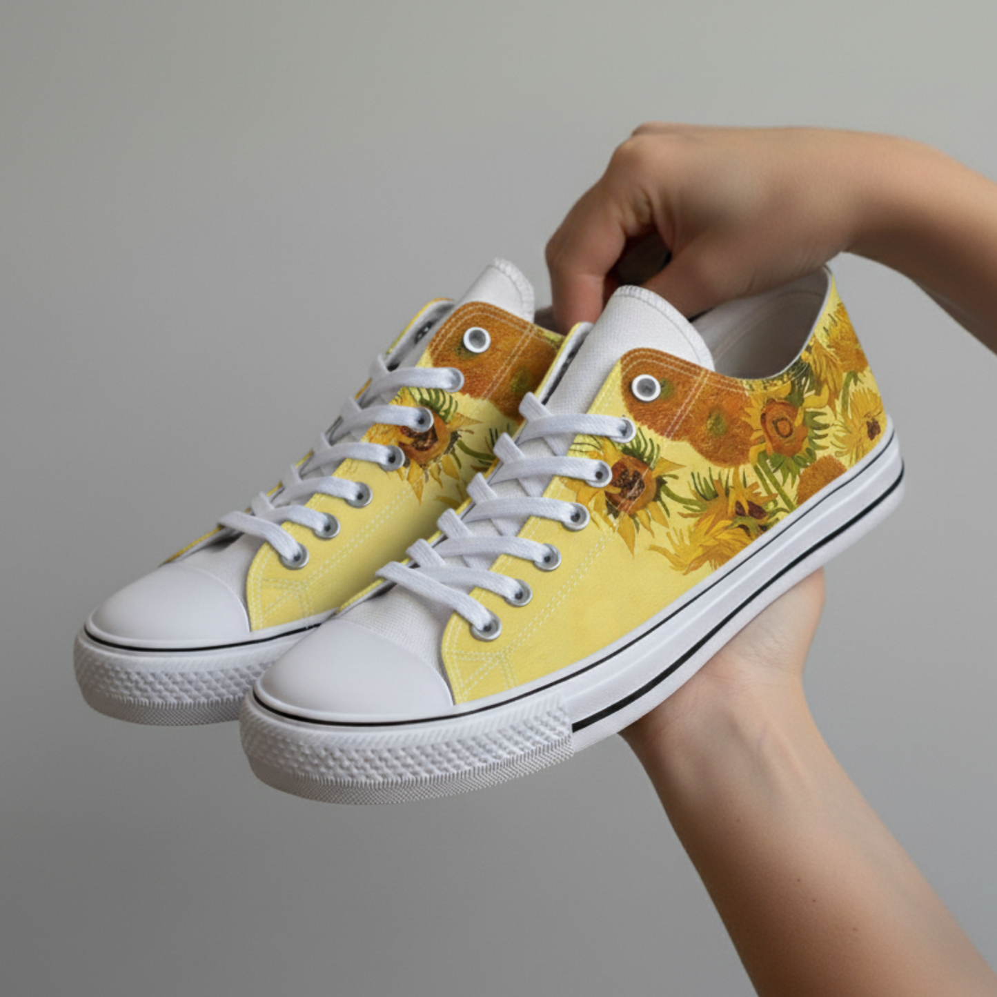 Zapatillas Low-Top Arte Girasoles Van Gogh