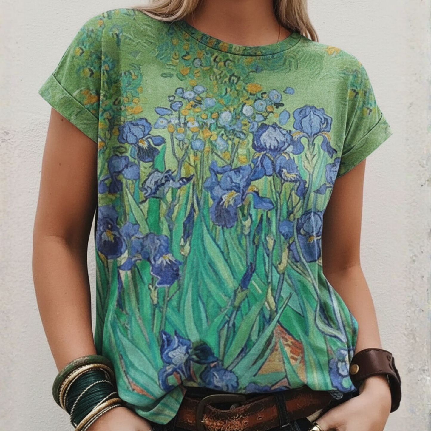 Van Gogh Inspiriertes Kunstdruck T-Shirt