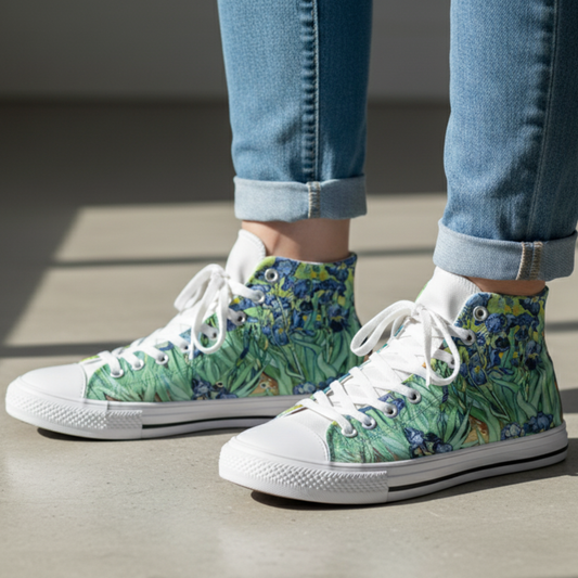 Van Gogh Floral Art Sneakers