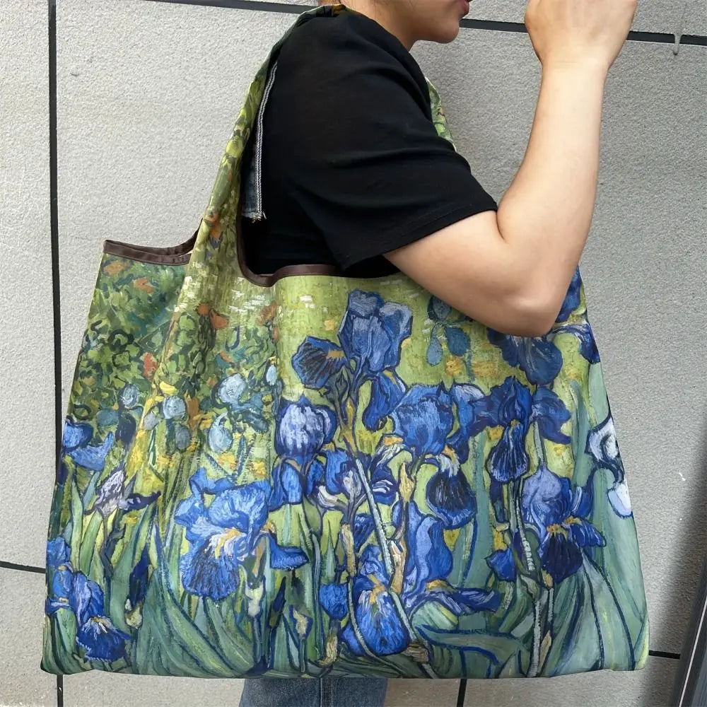 Grand Sac Fourre-Tout Iris Van Gogh