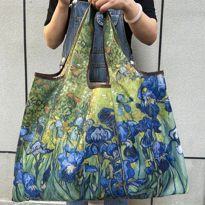 Grand Sac Fourre-Tout Iris Van Gogh