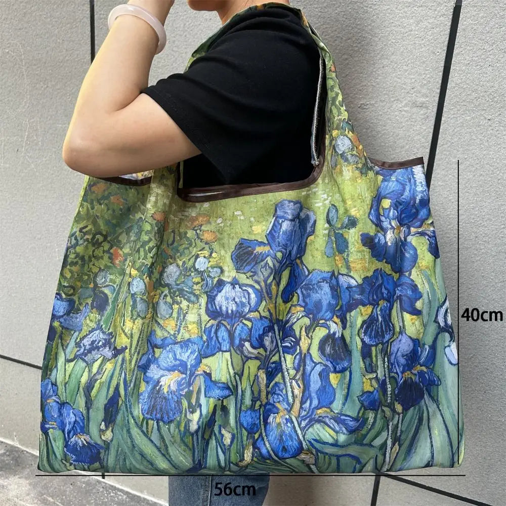 Grand Sac Fourre-Tout Iris Van Gogh