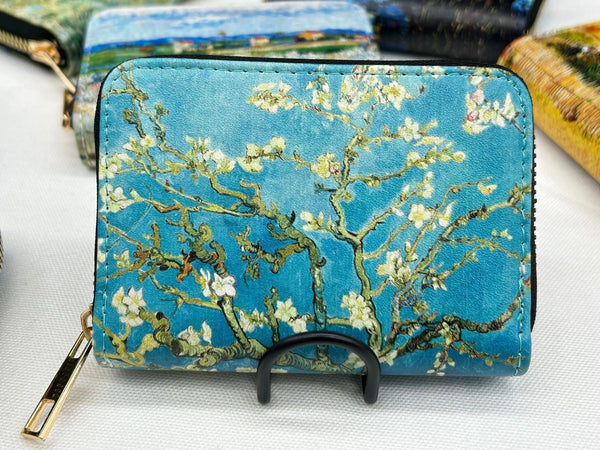 Cartera Tarjetero Arte Inspirado en Van Gogh